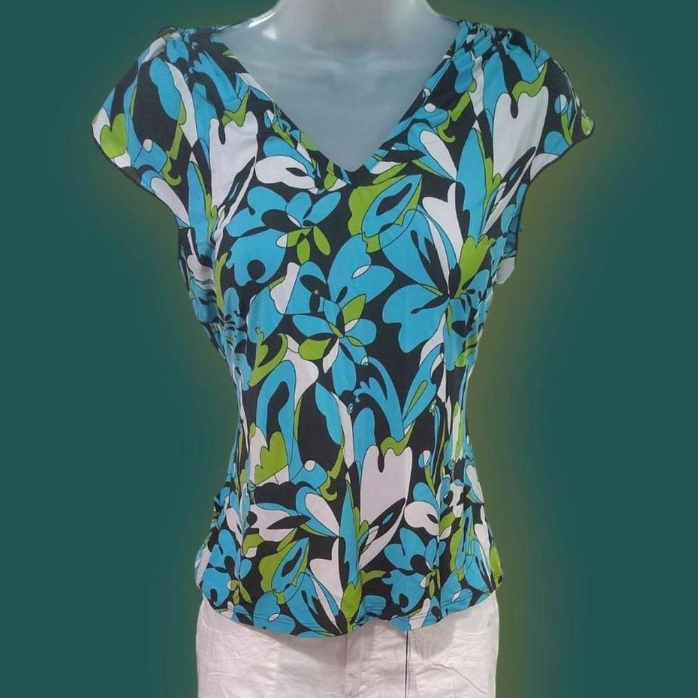 VINTAGE FAITH HEART PASSION GEOMETRICAL SHIRT